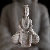 The Mahendra Nath "Buddha-Kerze" Einzelstück No. 001/001: Farbe Beige