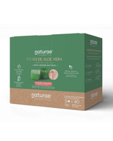 Naturae Cosmetics Aloe Vera 100%, Box mit 5 Würfel Klein (40 Anwendungen)