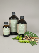 AYURVEDA-PARADIES Dhanwantharam Thailam (3-Dosha, Allround-Öl), Medizinal Glasflasche