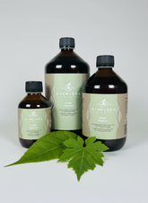 AYURVEDA-PARADIES Pinda Thailam, Medizinal Glasflasche