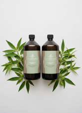 Ayurveda-Paradies Sesamöl Premium weiss gereift, 1000 ml Medizinal Glasflasche