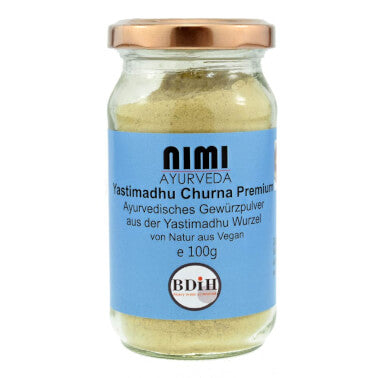 Nimi Yastimadhu Churna (Glycyrrhiza glabra), echtes Süssholz 100 gr.