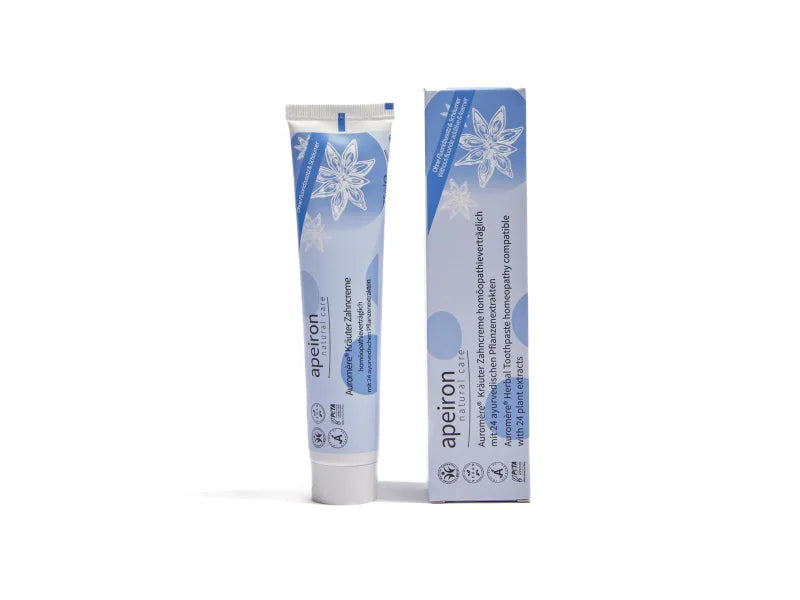 Dentifrice aux herbes, compatible avec l'homéopathie