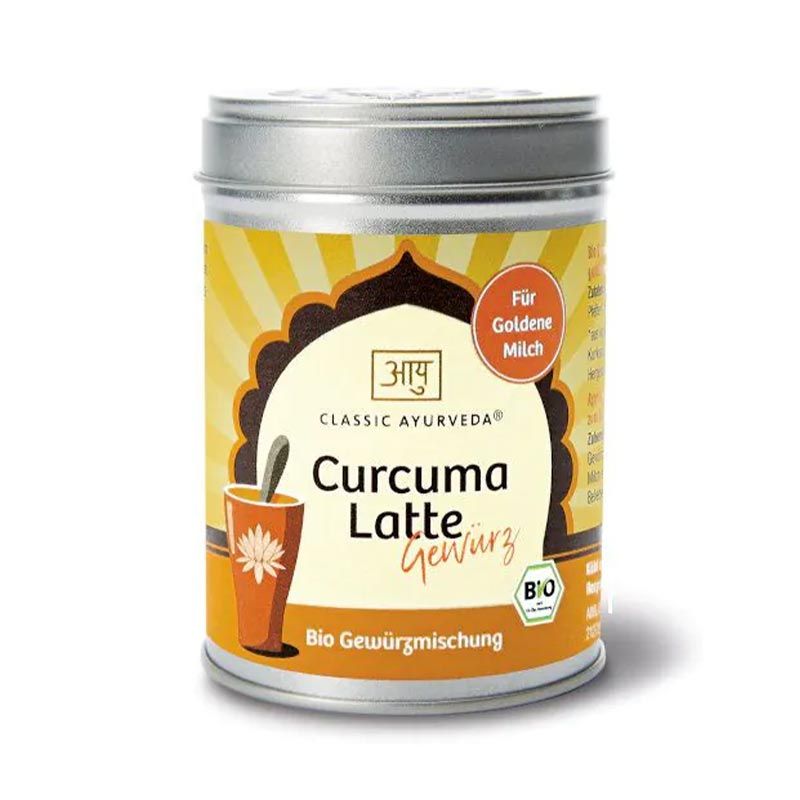 Curcuma Latte, spice mix, organic 50g