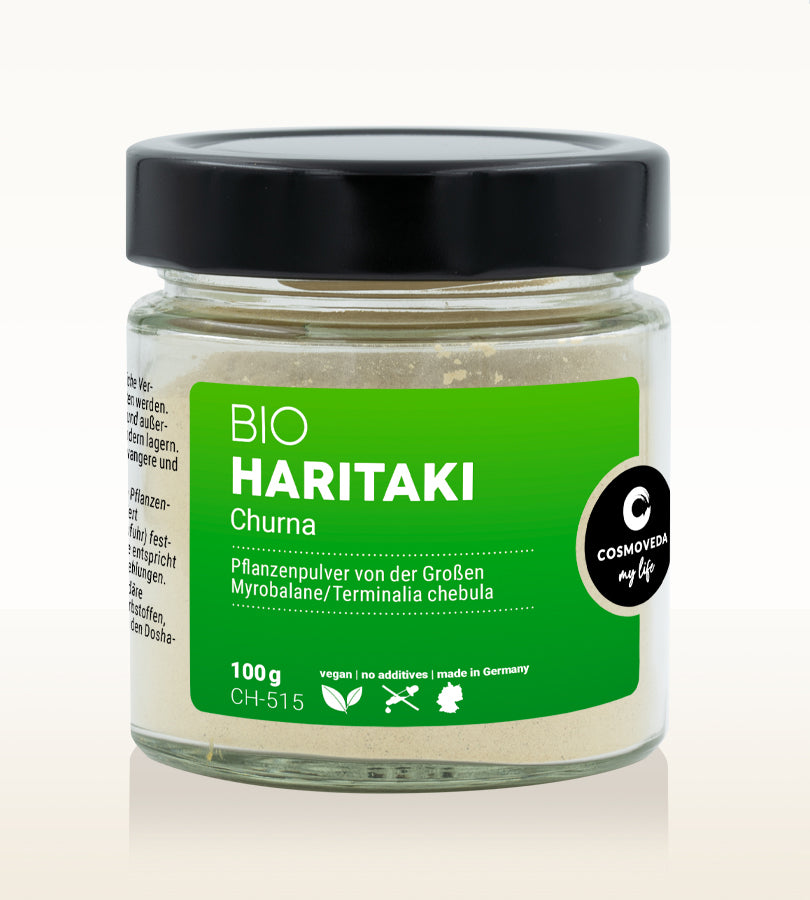Cosmoveda Haritaki Bio, 80 / 200 Kapseln oder 100 g Churna