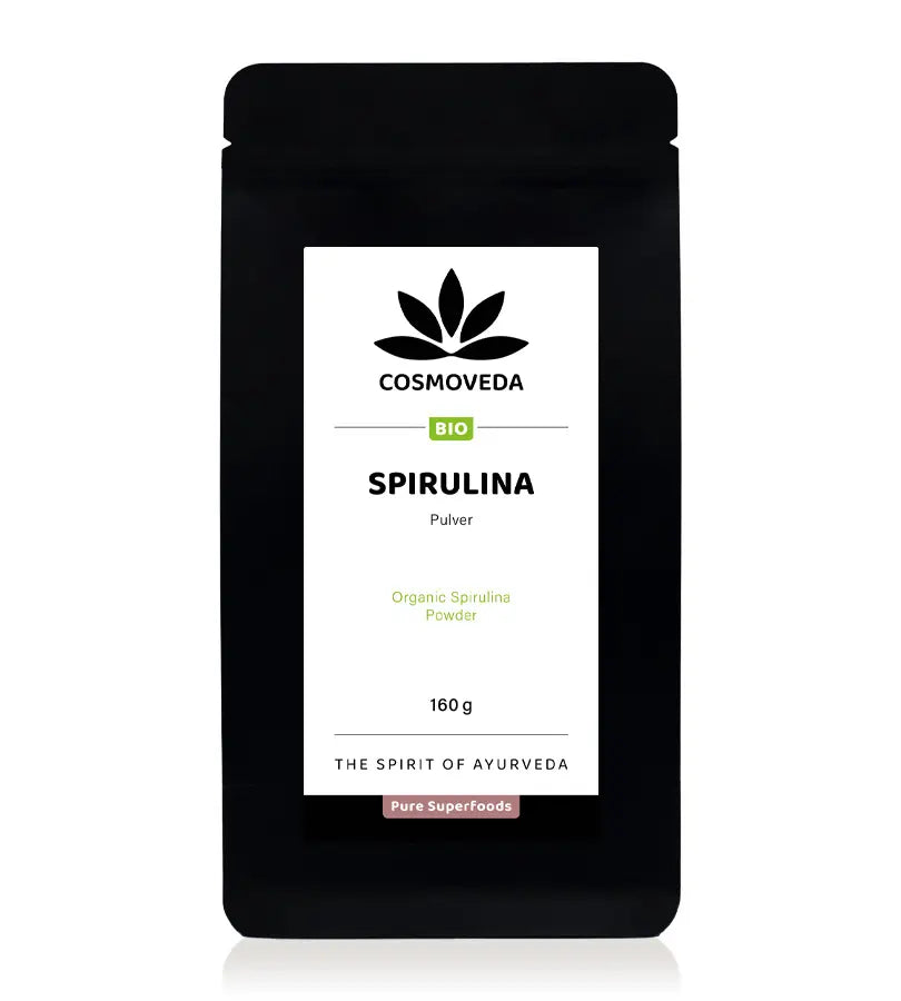 Cosmoveda Bio Spirulina Pulver 160 g – Grünes Superfood