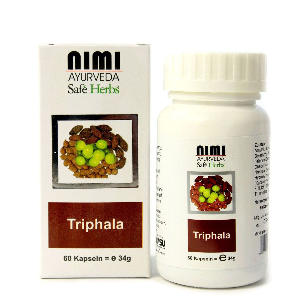 Nimi Triphala Premium, 60 Kapseln