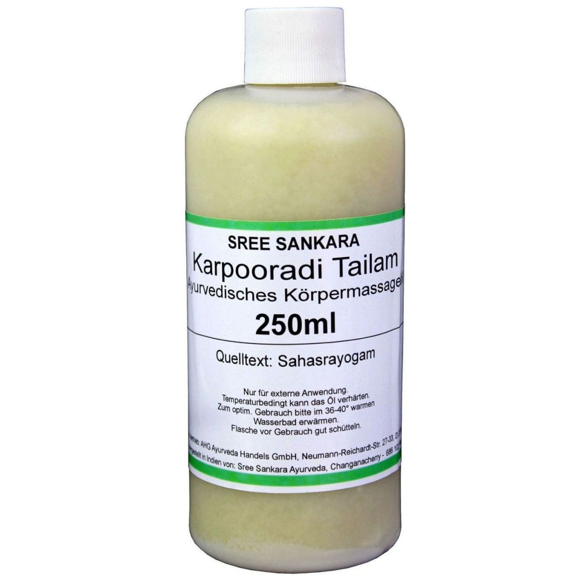 Sree Sankara Karpooradi Thailam 250 ml