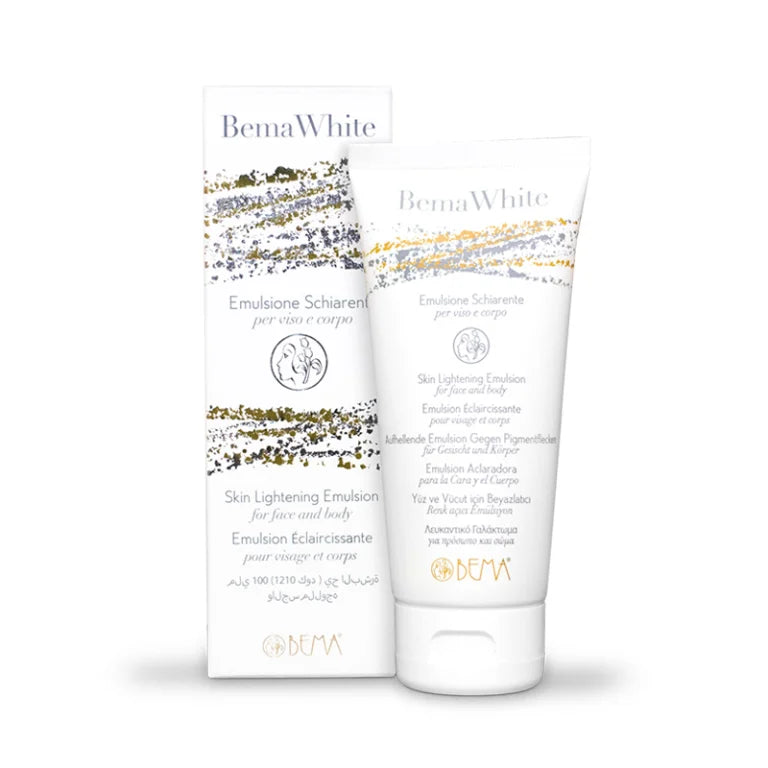 BEMA White Emulsione Schiarente - Körper- und Gesichtsemulsion, 100 ml