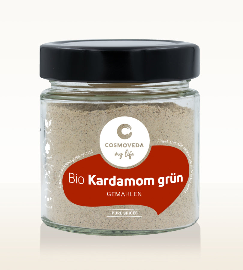 Cosmoveda Bio Kardamom grün gemahlen, 70 g