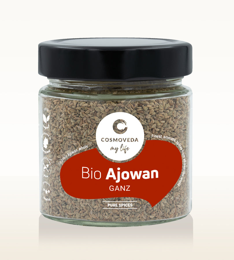 Cosmoveda Bio Ajowan ganz, 90 gr. im Glas