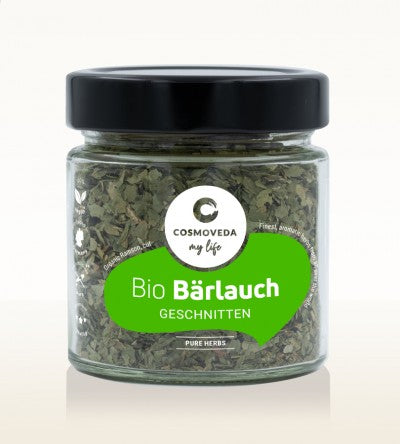 Cosmoveda Bio Bärlauch geschnitten, im Glas 20g