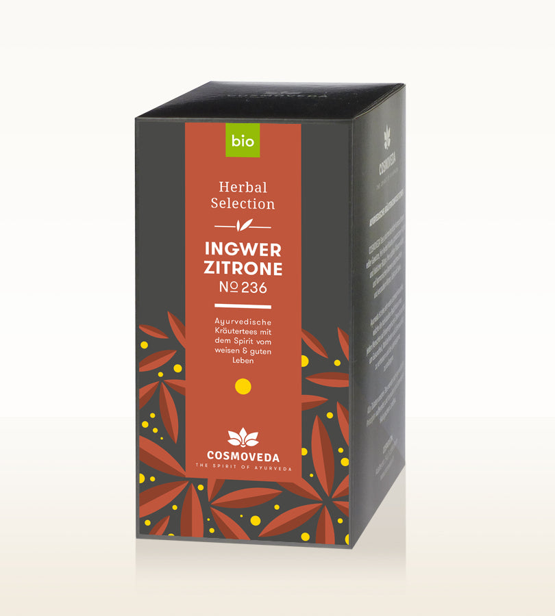 Cosmoveda Bio Tee INGWER ZITRONE No. 236, 25 x 1,8g