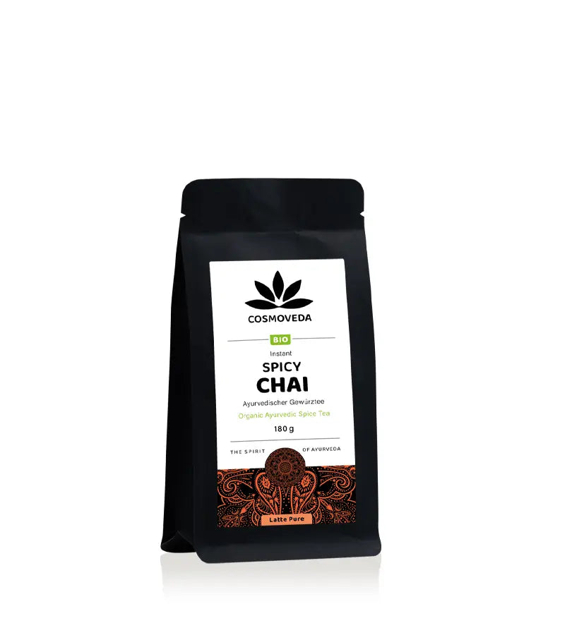 Cosmoveda Bio Instant Spicy Chai - Latte Pure, 180g