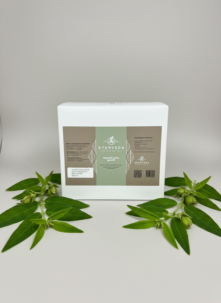 Ayurveda-Paradies Sesamöl Premium weiss gereift, 5000 ml