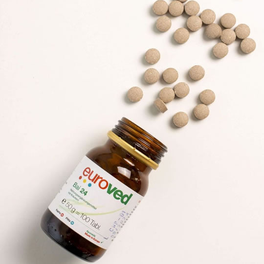 Bai 24 Chandrabrabha Bati, 100 Tabletten | Vitamine & Nahrungsergänzungsmittel | euroved