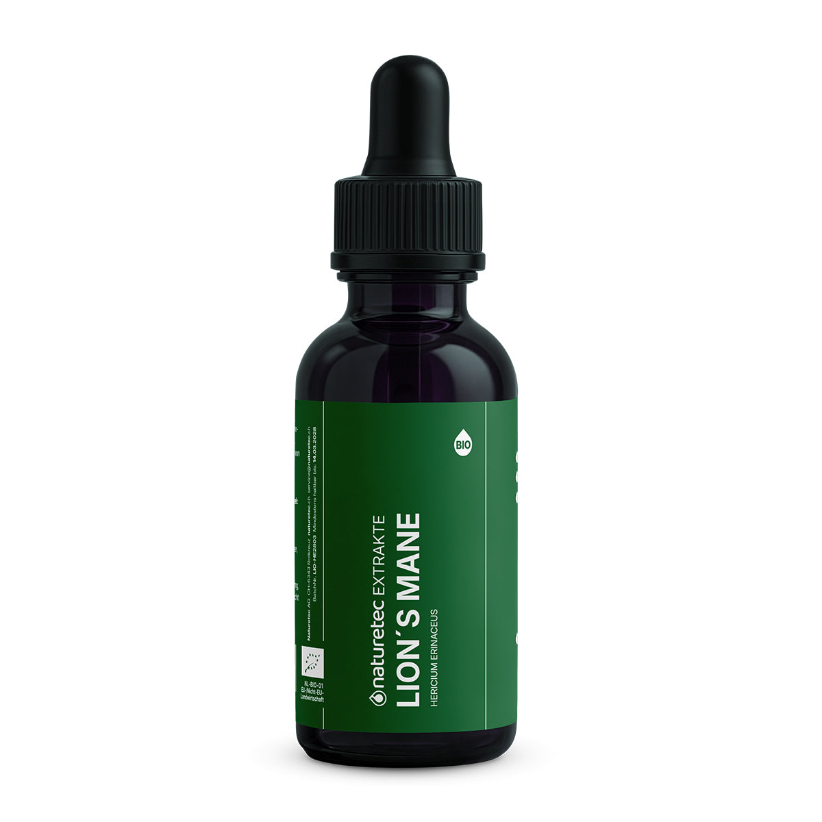 naturetec LION'S MANE extrakt Bio, Glasflasche 30 ml